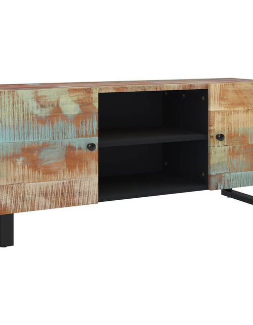 Загрузите изображение в средство просмотра галереи, Comodă TV, 105x33x46 cm, lemn masiv reciclat Lando - Lando
