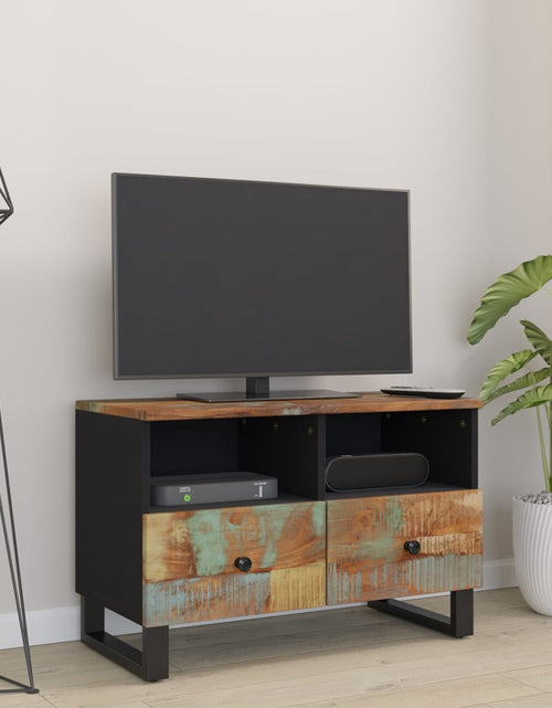 Загрузите изображение в средство просмотра галереи, Comodă TV, 70x33x46 cm, lemn masiv reciclat Lando - Lando
