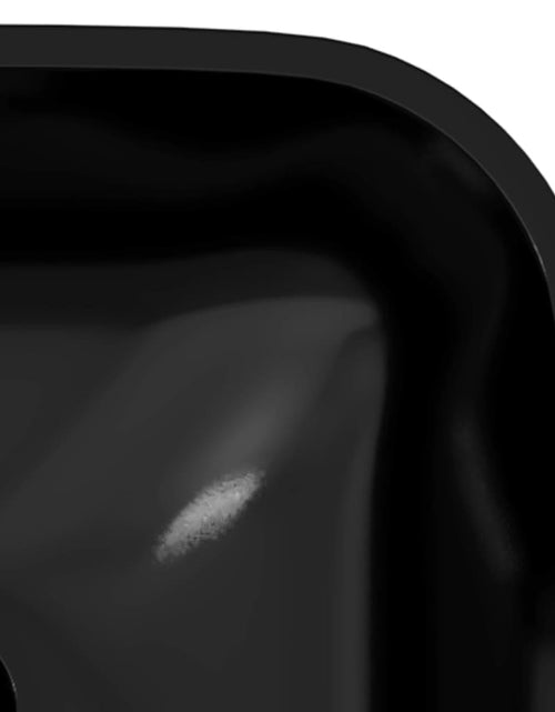 Încărcați imaginea în vizualizatorul Galerie, Chiuvetă din sticlă, negru, 42x42x14 cm Lando - Lando
