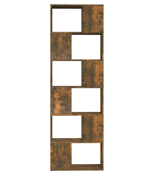 Încărcați imaginea în vizualizatorul Galerie, Lando-Bibliotecă/Separator de cameră, stejar fumuriu, 60x24x186 cm- mobila
