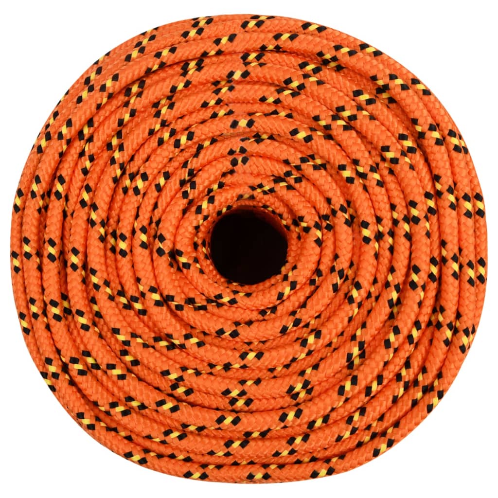 Frânghie de barcă, portocaliu, 8 mm, 25 m, polipropilenă - Lando