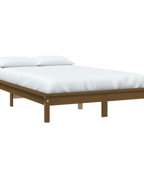 Încărcați imaginea în vizualizatorul Galerie, Cadru de pat Super King 6FT maro miere 180x200cm lemn masiv pin - Lando
