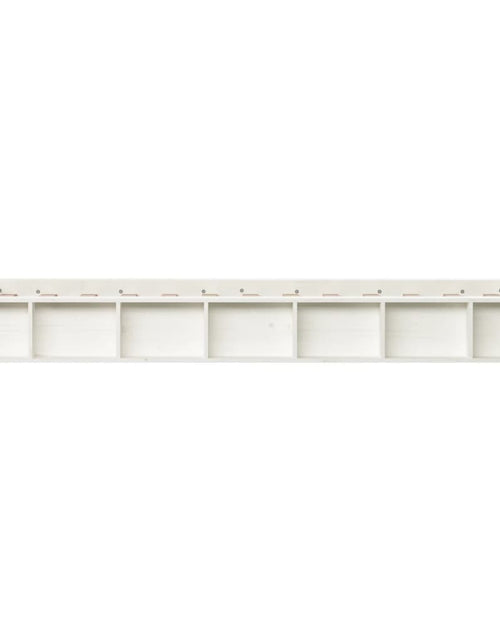 Încărcați imaginea în vizualizatorul Galerie, Cadru de pat single 3FT, alb, 90x190 cm, lemn masiv - Lando
