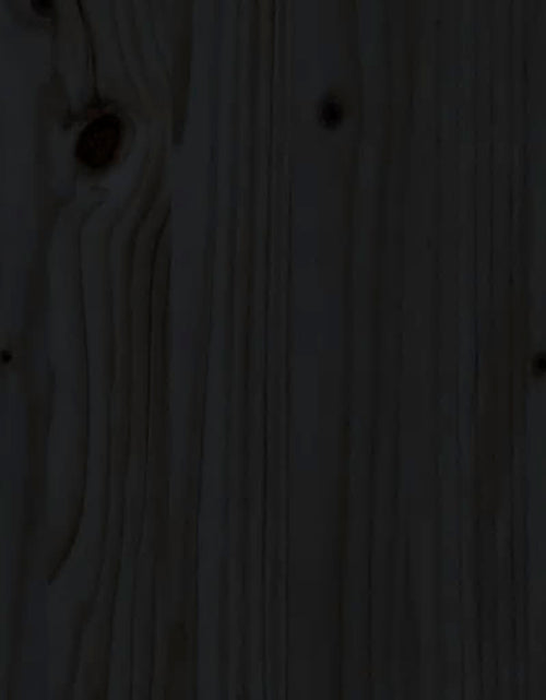 Încărcați imaginea în vizualizatorul Galerie, Pat de zi extensibil negru 2x(80x200) cm lemn masiv de pin - Lando
