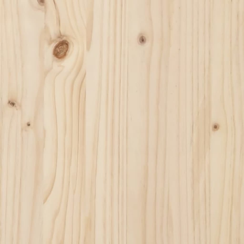 Pat pentru câini, 61,5x49x9 cm, lemn masiv de pin - Lando