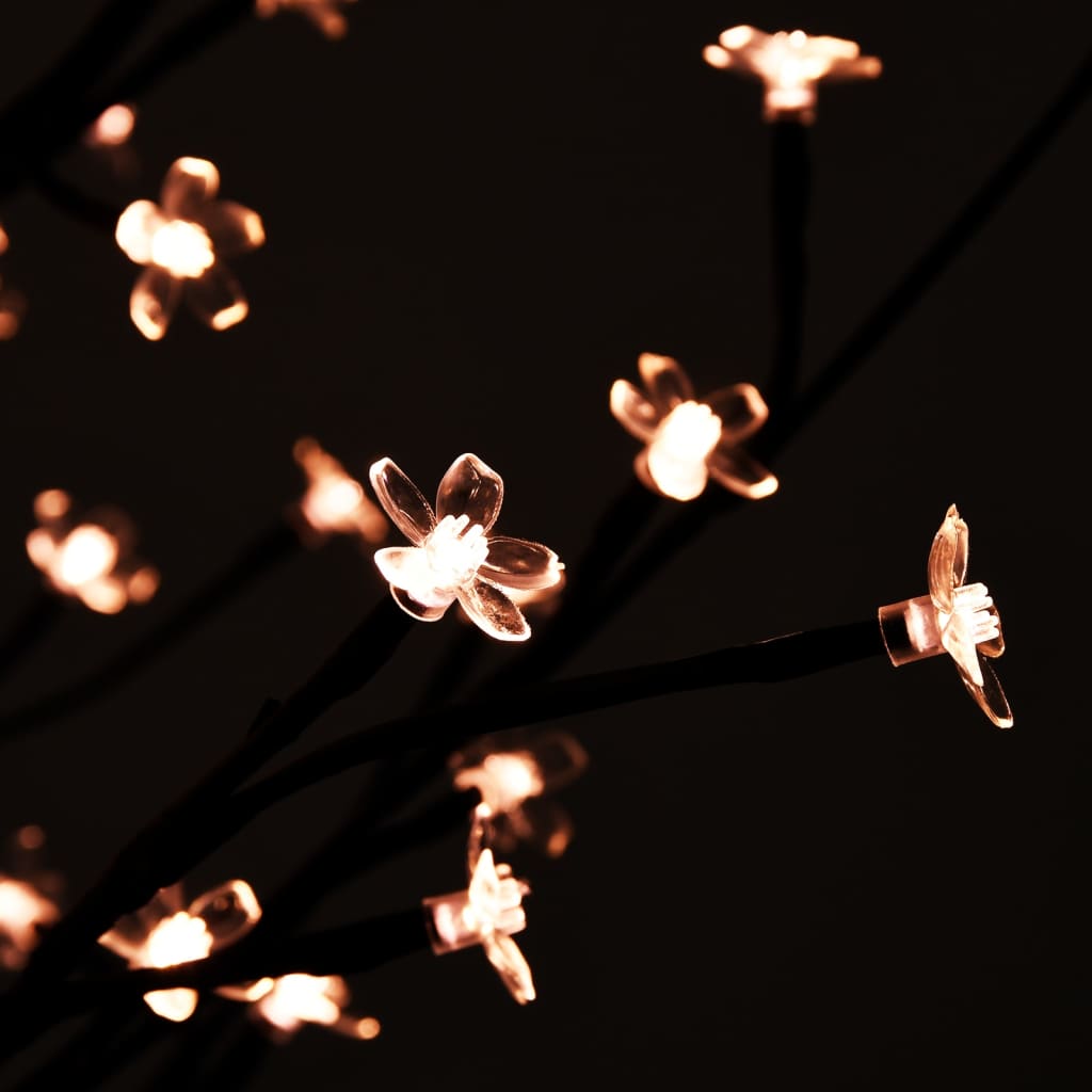 Copac cu flori de cireș, alb cald, 200 LED-uri, 180 cm Lando - Lando