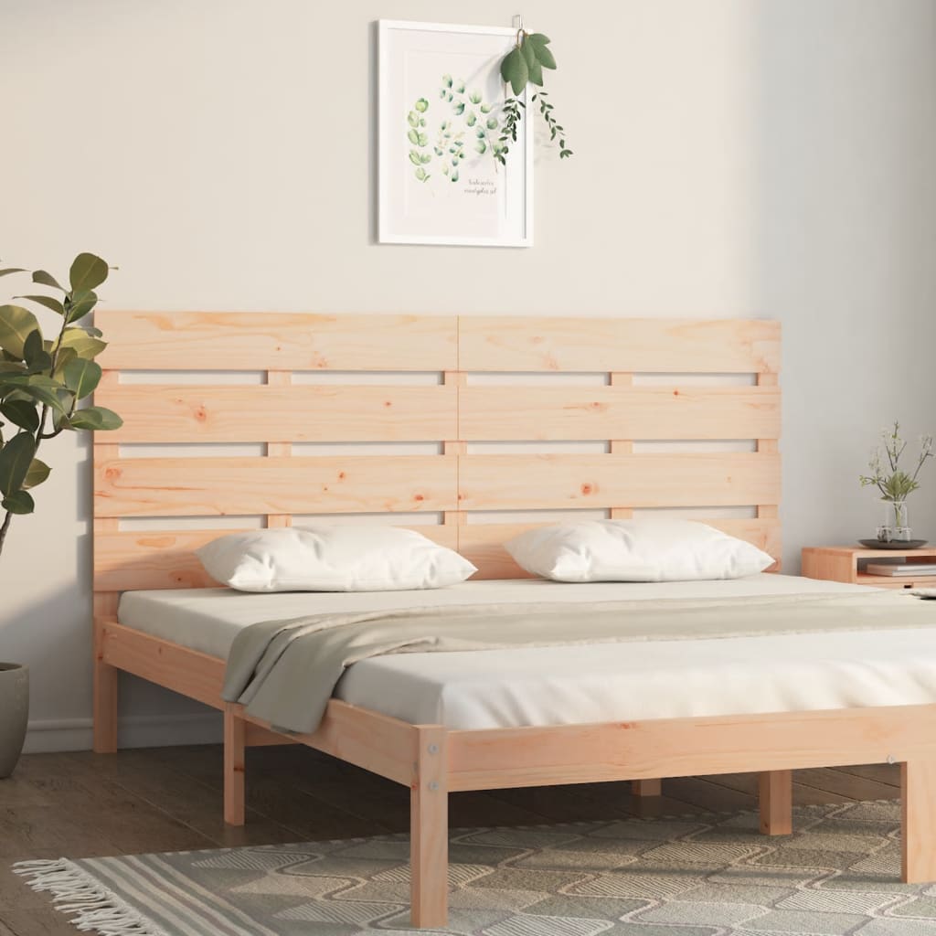 Tăblie de pat, 150x3x80 cm, lemn masiv de pin