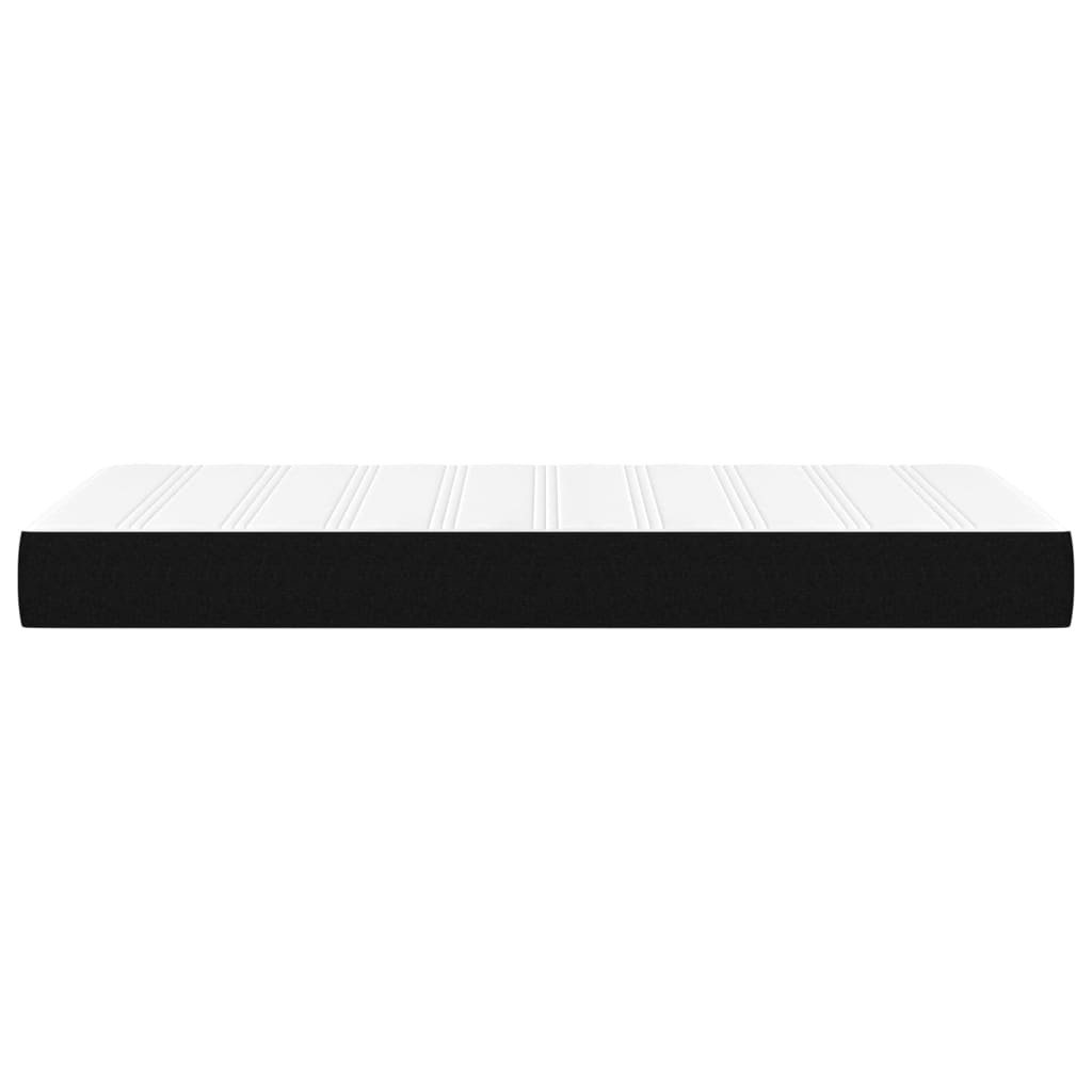 Saltea de pat cu arcuri, negru, 80x200x20 cm, textil - Lando