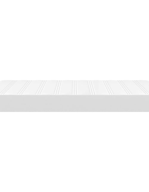 Încărcați imaginea în vizualizatorul Galerie, Saltea de pat cu arcuri, alb, 120x200x20 cm, piele ecologică - Lando

