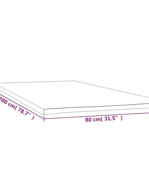 Загрузите изображение в средство просмотра галереи, Protecție de saltea, 80x200x5 cm Lando - Lando
