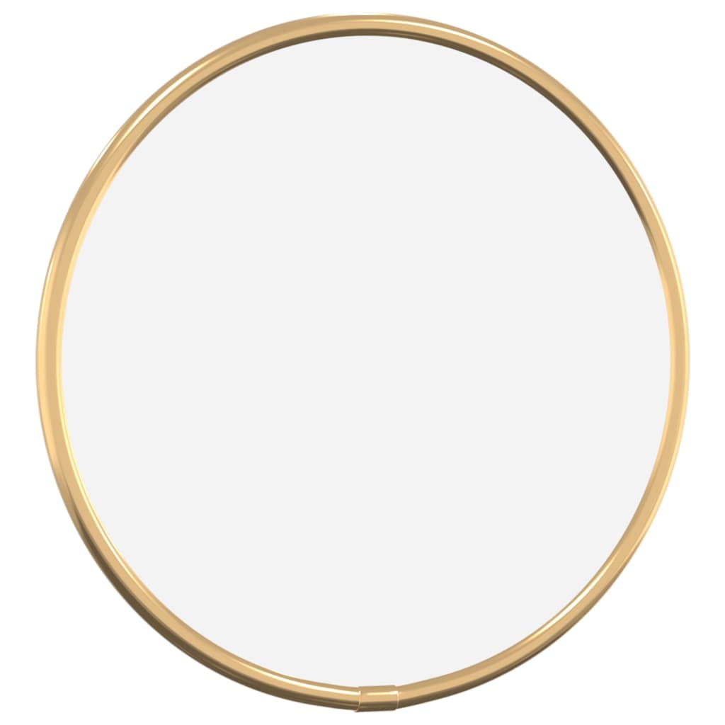 Oglindă de perete rotundă, auriu, Ø 20 cm Lando - Lando