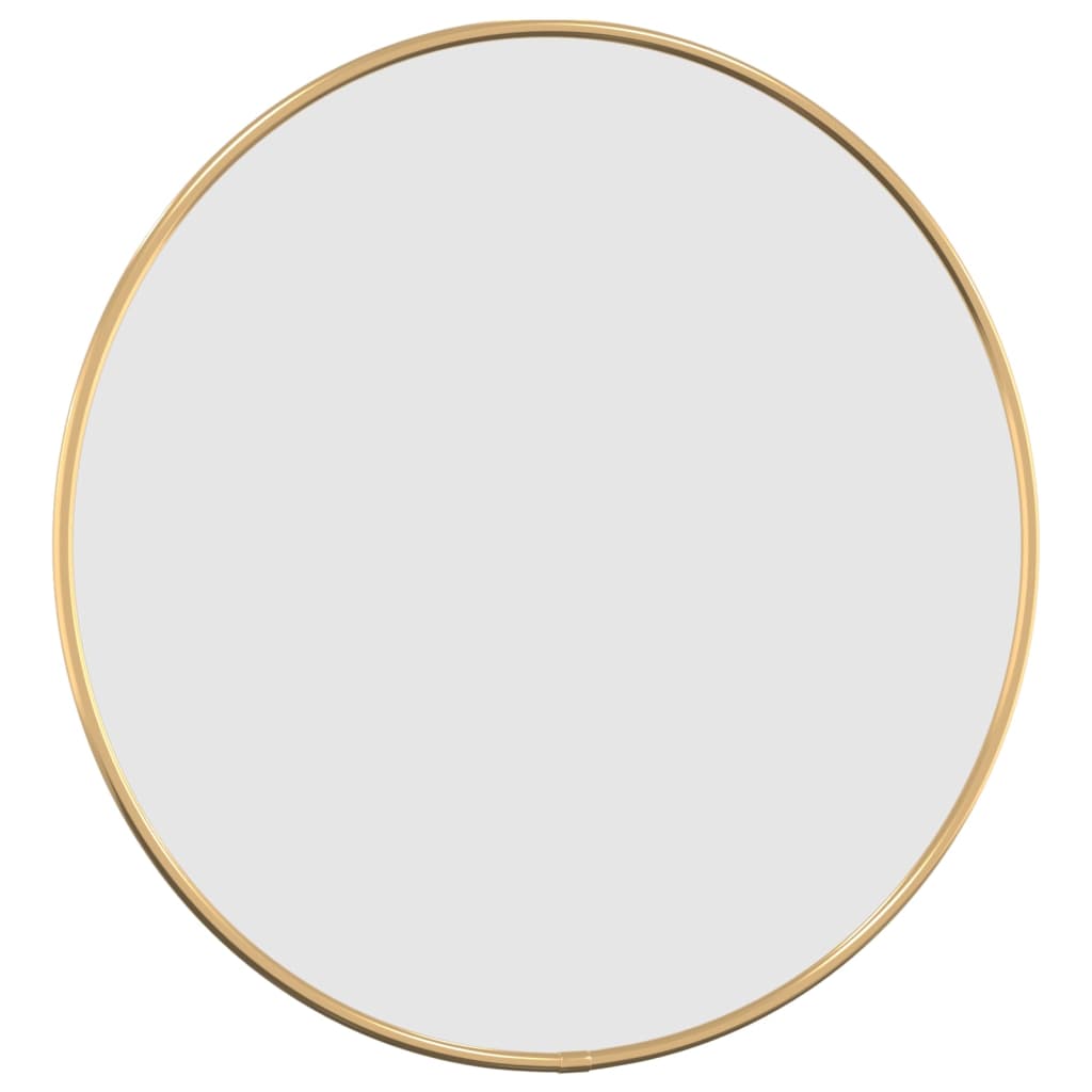 Oglindă de perete rotundă, auriu, Ø 40 cm Lando - Lando