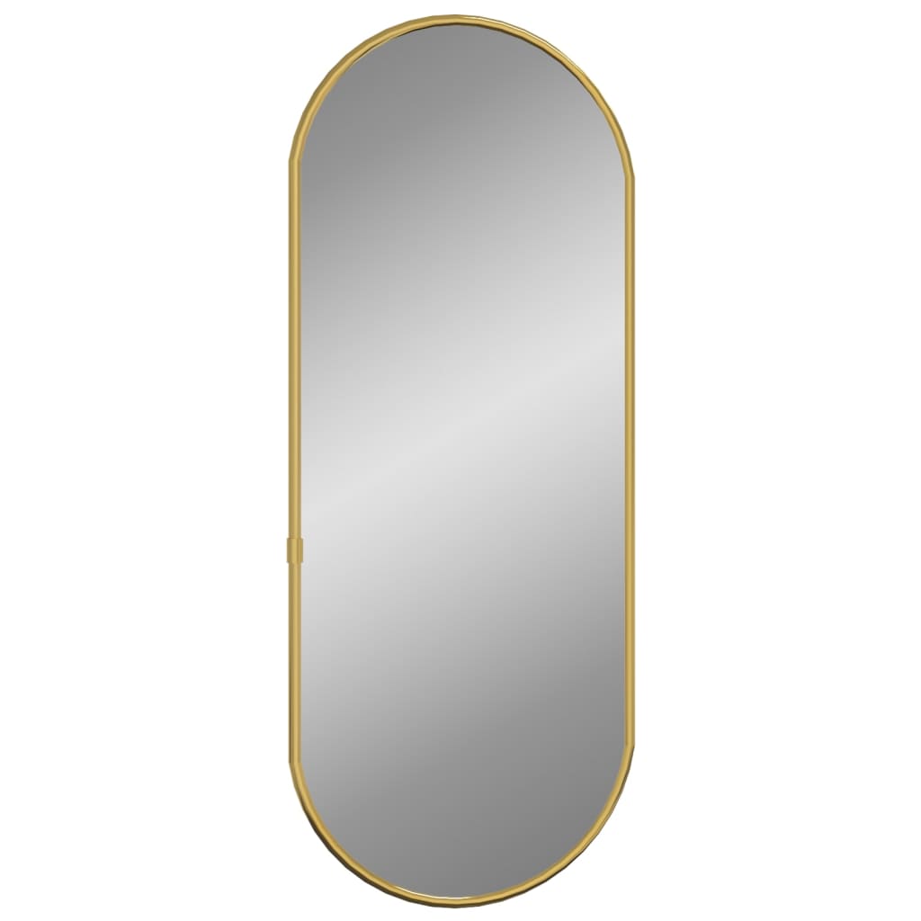 Oglindă de perete, auriu, 60x25 cm, ovală - Lando