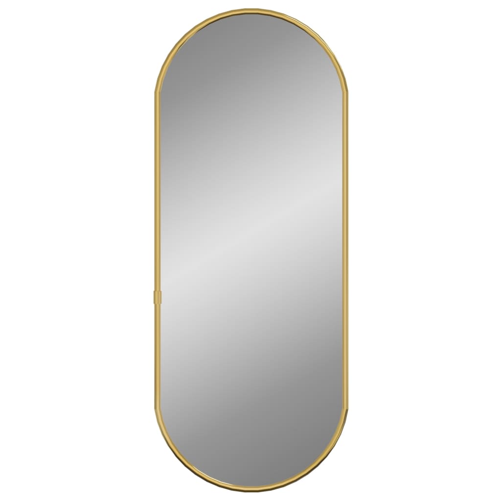 Oglindă de perete, auriu, 60x25 cm, ovală - Lando