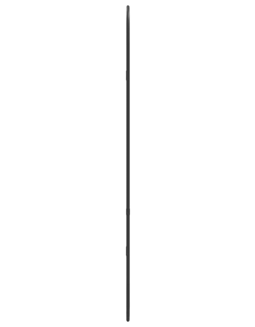 Încărcați imaginea în vizualizatorul Galerie, Oglindă de perete, negru, 80x35 cm, ovală - Lando
