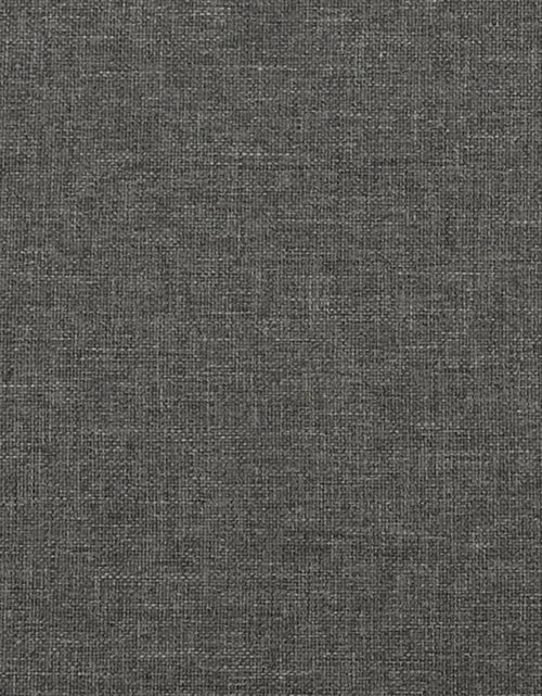 Загрузите изображение в средство просмотра галереи, Cadru de pat, gri închis, 100 x 200 cm, material textil - Lando
