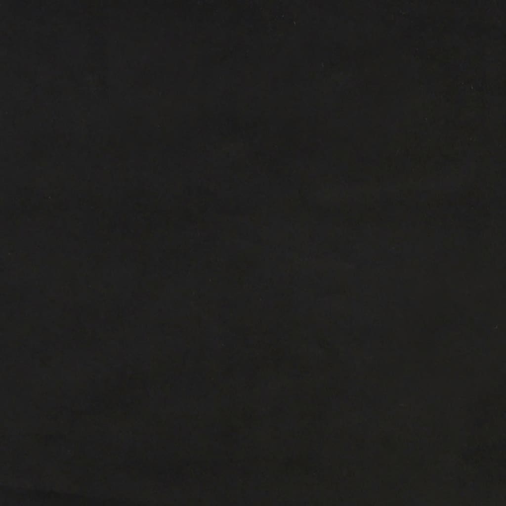 Cadru de pat, negru, 120x200 cm, catifea - Lando