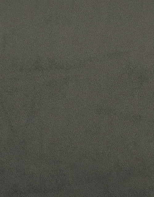 Загрузите изображение в средство просмотра галереи, Cadru de pat, gri închis, 140 x 200 cm, catifea - Lando
