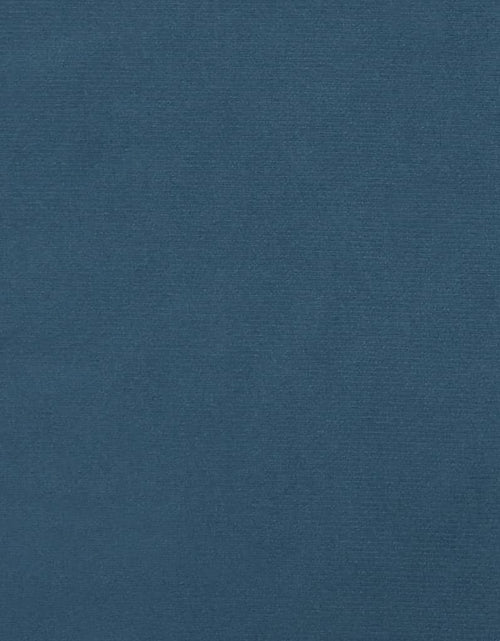 Загрузите изображение в средство просмотра галереи, Cadru de pat, albastru închis, 90x190 cm, catifea - Lando
