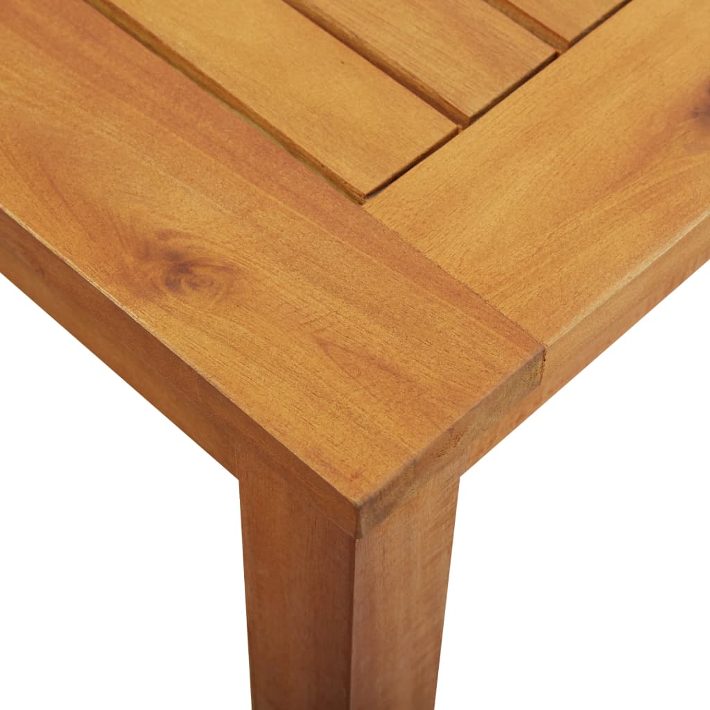 Set mobilier de exterior cu perne, 3 piese, lemn masiv acacia - Lando