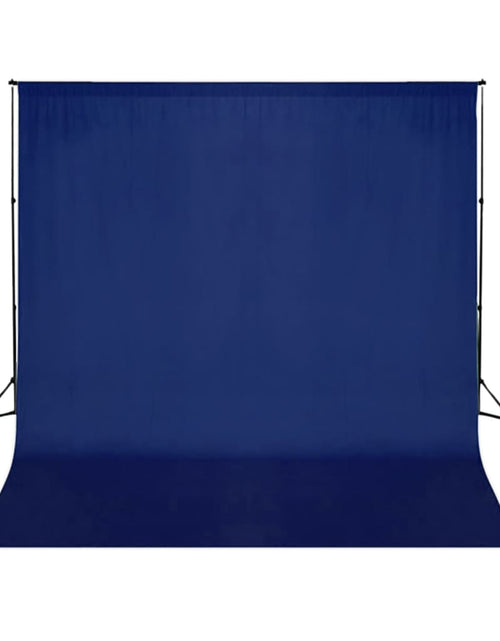 Загрузите изображение в средство просмотра галереи, Fundal foto, albastru, 300x300 cm, bumbac, Chroma Key Lando - Lando
