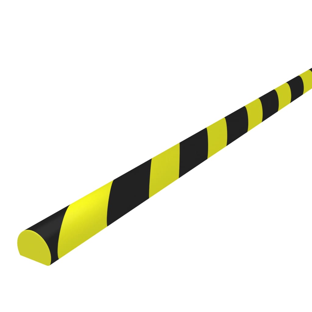 Protecție de colț, galben și negru, 4x3x100 cm, PU Lando - Lando