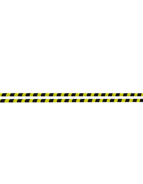 Încărcați imaginea în vizualizatorul Galerie, Protecții de colț, 2 buc., galben și negru, 4 x 4 x 104 cm, PU Lando - Lando
