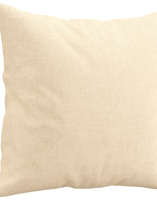 Încărcați imaginea în vizualizatorul Galerie, Perne decorative 2 buc. crem 40x40 cm, material textil - Lando
