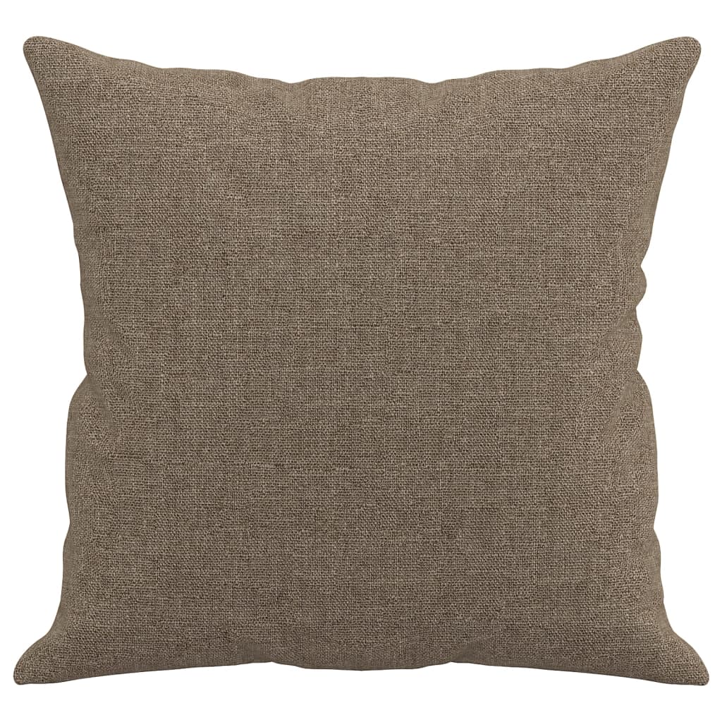 Perne decorative, 2 buc., gri taupe, 40x40 cm, material textil Lando - Lando