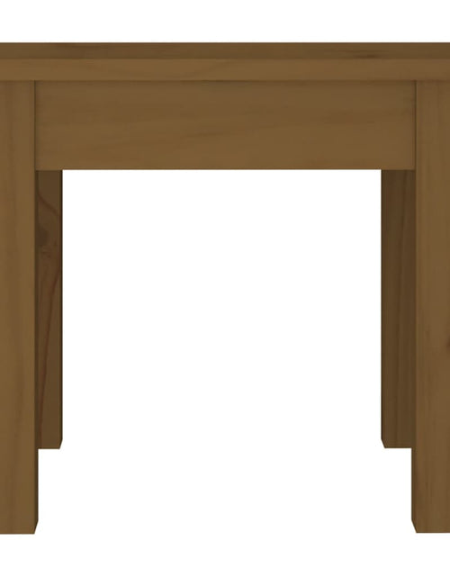 Încărcați imaginea în vizualizatorul Galerie, Măsuță de cafea, maro miere, 35x35x30 cm, lemn masiv de pin Lando - Lando
