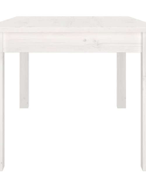 Încărcați imaginea în vizualizatorul Galerie, Măsuță de cafea, alb, 80x50x40 cm, lemn masiv de pin Lando - Lando
