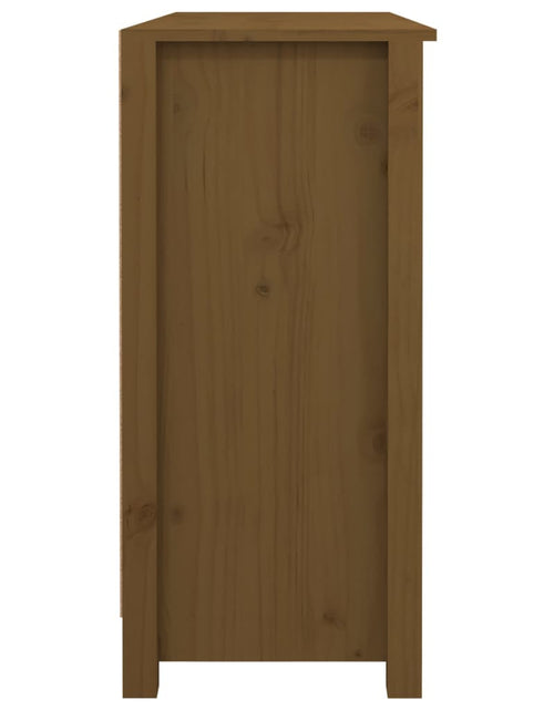 Загрузите изображение в средство просмотра галереи, Servantă, maro miere, 100x35x74,5 cm, lemn masiv de pin Lando - Lando
