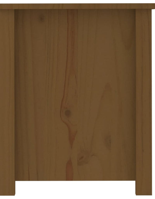 Încărcați imaginea în vizualizatorul Galerie, Dulap pentru pantofi, maro miere, 110x38x45,5 cm lemn masiv pin - Lando
