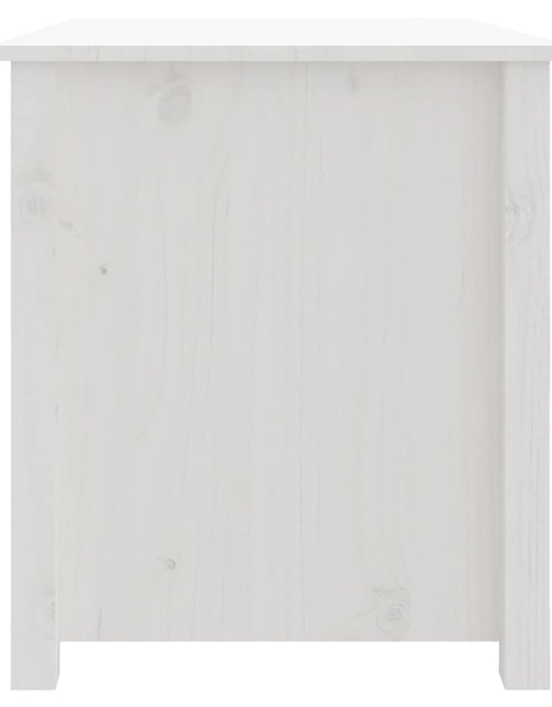 Загрузите изображение в средство просмотра галереи, Măsuță de cafea, alb, 71x49x55 cm, lemn masiv de pin Lando - Lando
