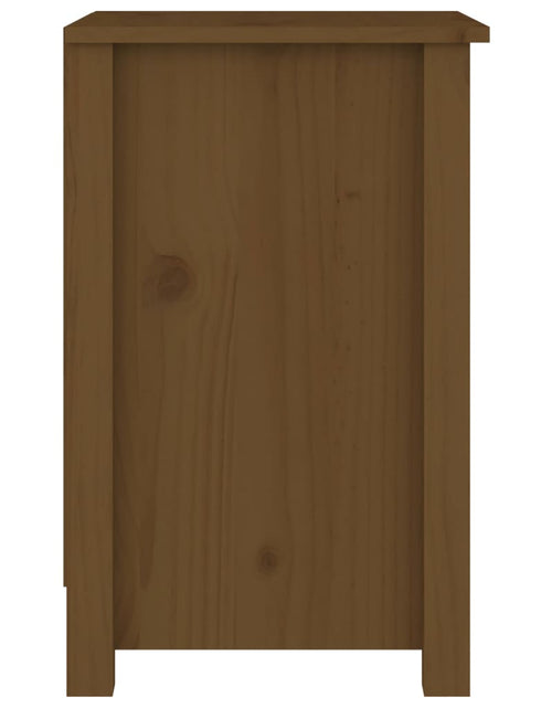 Загрузите изображение в средство просмотра галереи, Noptieră, maro miere, 40x35x55 cm, lemn masiv de pin - Lando
