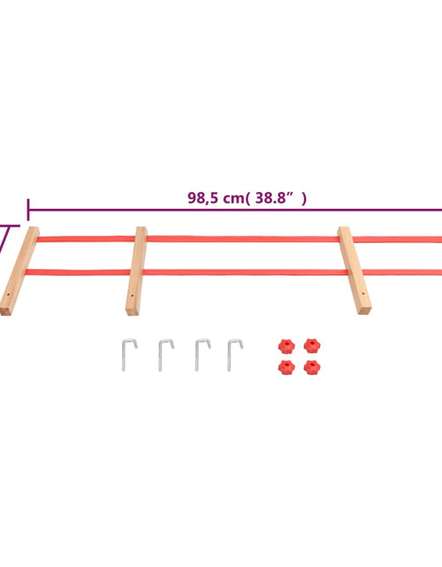 Încărcați imaginea în vizualizatorul Galerie, Spătar pentru sanie, roșu, placaj - Lando
