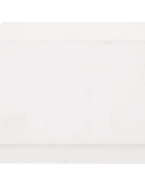 Загрузите изображение в средство просмотра галереи, Măsuță de cafea, alb, 80x50x35 cm, lemn masiv de pin Lando - Lando
