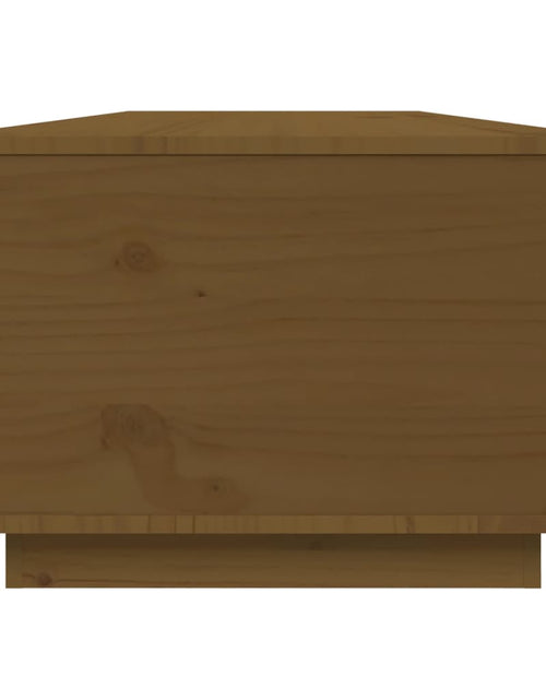 Загрузите изображение в средство просмотра галереи, Măsuță de cafea, maro miere, 80x50x35,5 cm, lemn masiv de pin Lando - Lando
