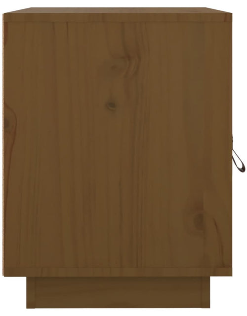 Încărcați imaginea în vizualizatorul Galerie, Noptiere, 2 buc., maro miere, 40x34x45 cm, lemn masiv de pin - Lando
