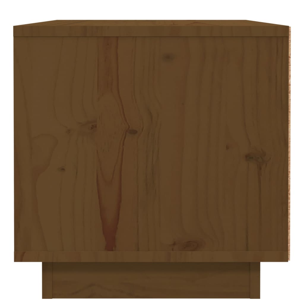 Noptieră, maro miere, 40x34x35 cm, lemn masiv de pin - Lando