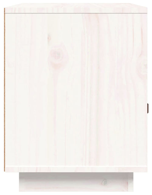 Загрузите изображение в средство просмотра галереи, Noptieră, alb, 40x34x45 cm, lemn masiv de pin - Lando
