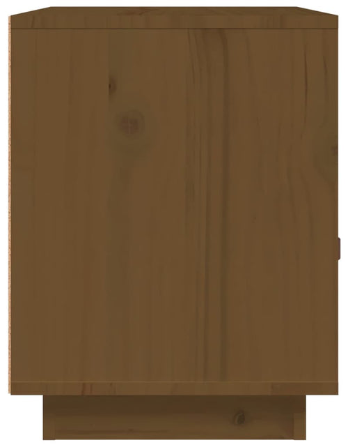 Încărcați imaginea în vizualizatorul Galerie, Noptieră, maro miere, 40x34x45 cm, lemn masiv de pin - Lando
