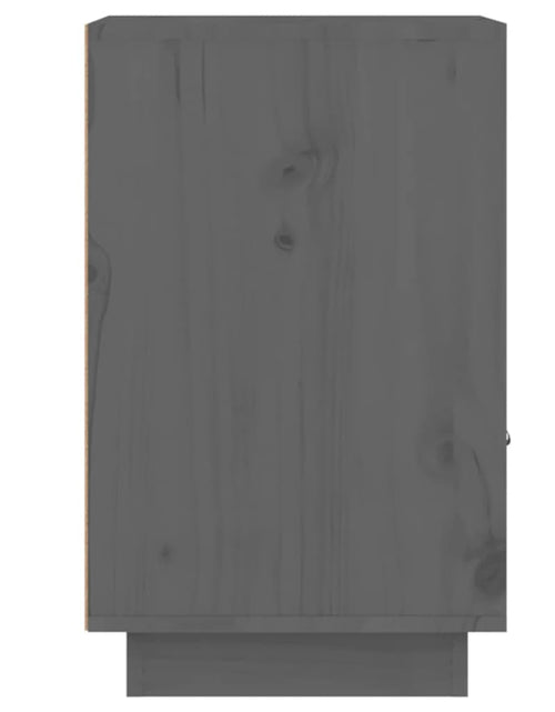 Загрузите изображение в средство просмотра галереи, Noptieră, gri, 40x34x55 cm, lemn masiv de pin - Lando
