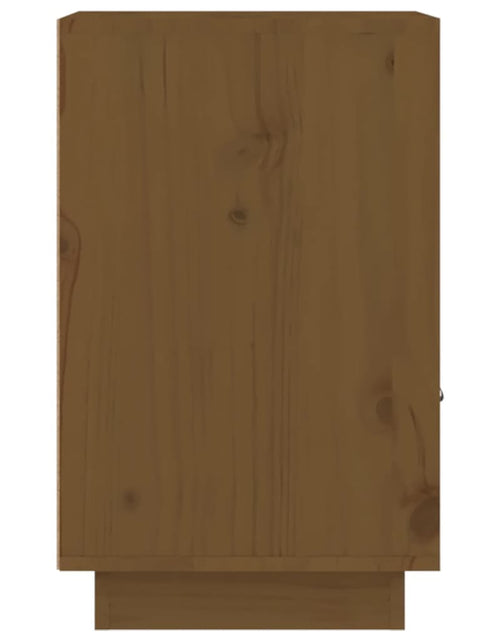 Încărcați imaginea în vizualizatorul Galerie, Noptieră, maro miere, 40x34x55 cm, lemn masiv de pin - Lando
