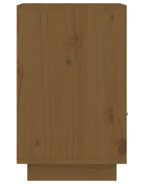Încărcați imaginea în vizualizatorul Galerie, Noptiere, 2 buc, maro miere, 40x34x55 cm, lemn masiv de pin - Lando
