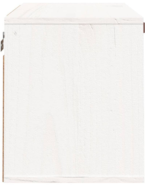 Загрузите изображение в средство просмотра галереи, Dulap de perete, alb, 60x30x35 cm, lemn masiv de pin Lando - Lando
