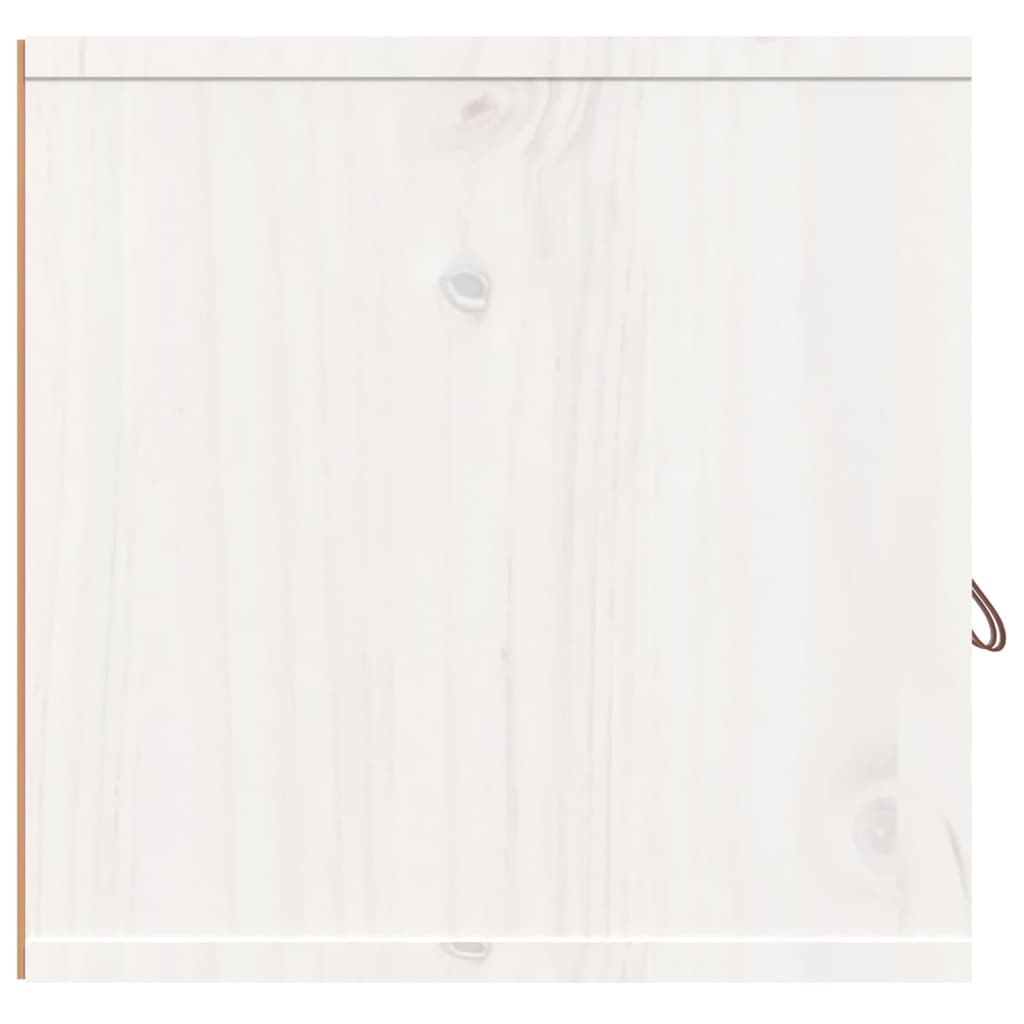 Dulap de perete, alb, 60x30x30 cm, lemn masiv de pin Lando - Lando