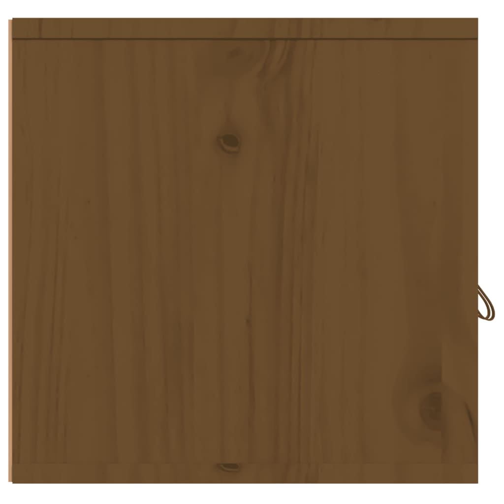 Lando-Dulapuri de perete 2 buc. maro miere 60x30x30 cm lemn masiv pin- mobila
