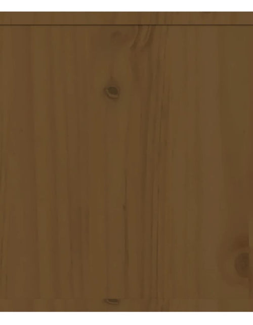 Încărcați imaginea în vizualizatorul Galerie, Dulap de perete, maro miere, 80x30x30 cm, lemn masiv de pin Lando - Lando
