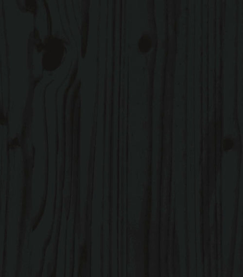 Încărcați imaginea în vizualizatorul Galerie, Lando-Dulap de perete, negru, 80x30x30 cm, lemn masiv de pin- mobila
